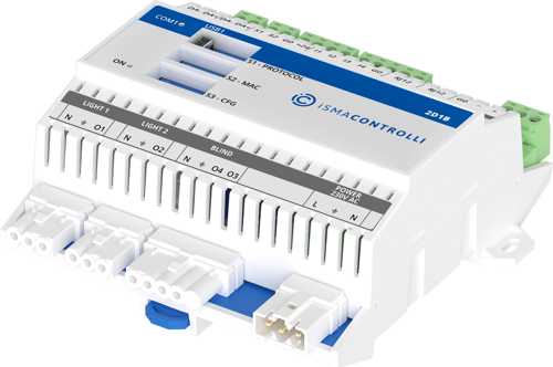 ISMA-B-2D1B-WD Dali Und Beschattungs Kontroller | Alvasys Automation Ag